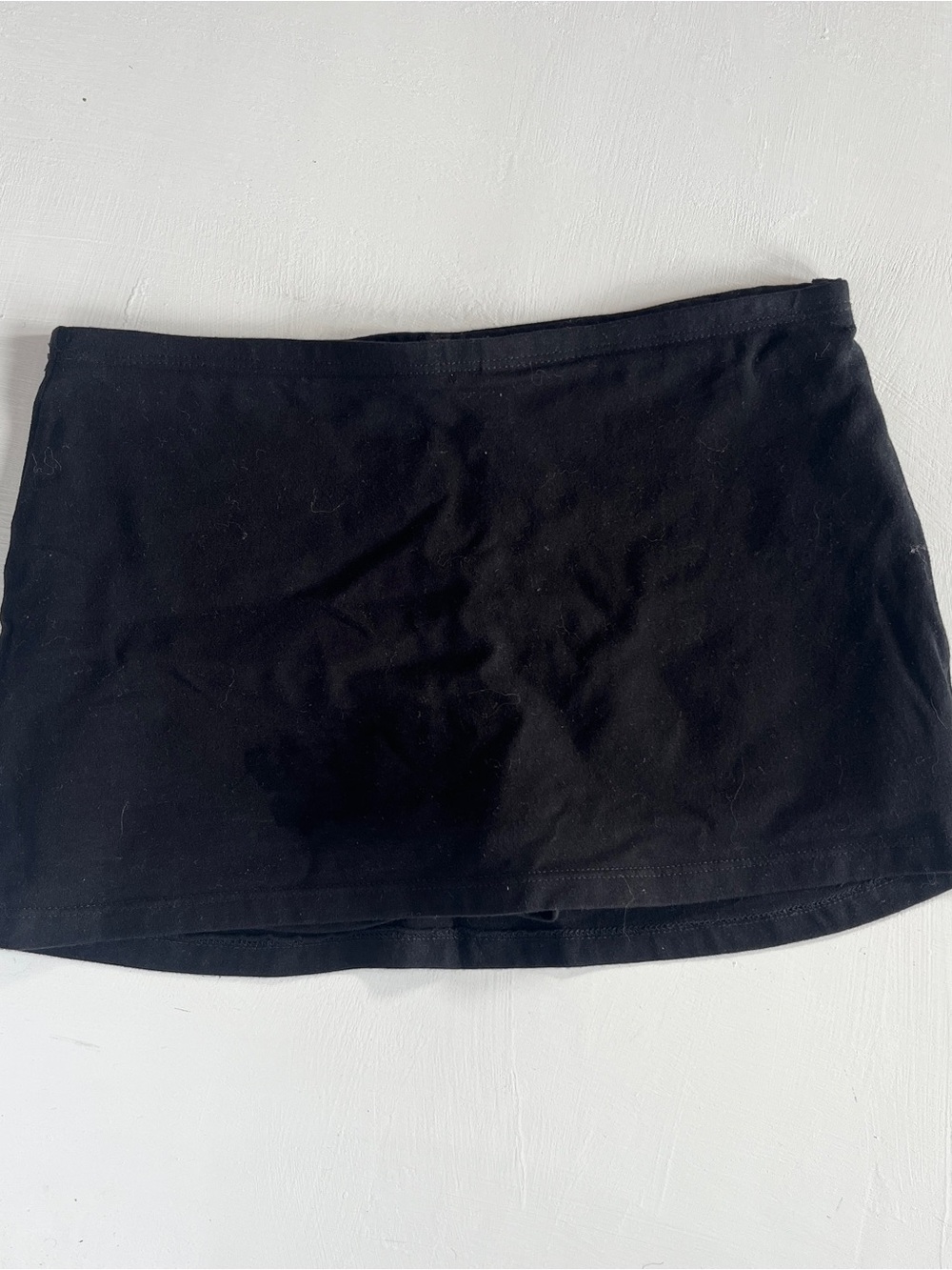 Out From Under Black Mini Skort